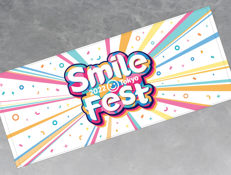 Smile Fest 2022 フェイスタオル